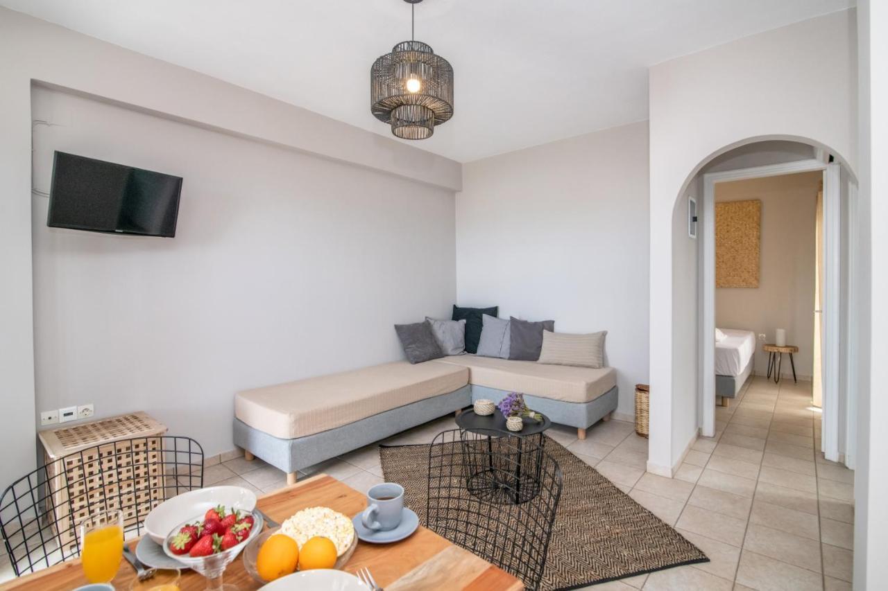 Porto Vidali Apartment Agios Ioannis  Bagian luar foto