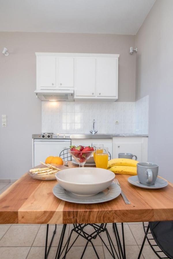 Porto Vidali Apartment Agios Ioannis  Bagian luar foto